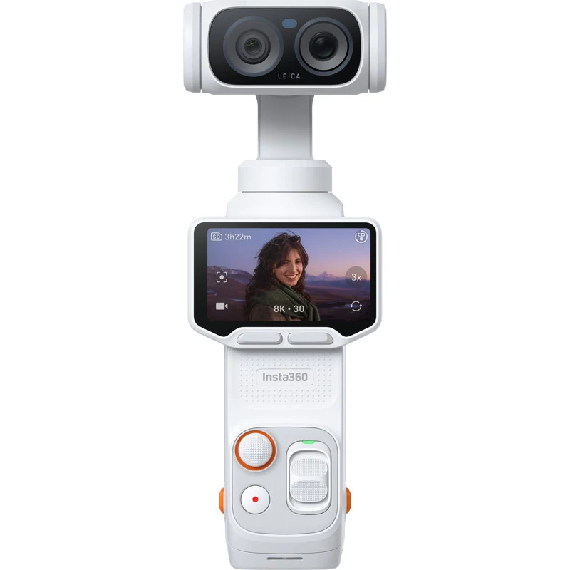 Insta360 Luna Ultra Standard Bundle kišeninė gimbalinė kamera, Stellar White (LUNA02)