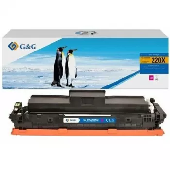 G&G XL tonerio kasetė, suderinama su HP 220X (W2203X), purpurinė