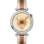 Huawei Watch GT 6 41mm sidabrinis su rudu odiniu dirželiu išmanusis laikrodis