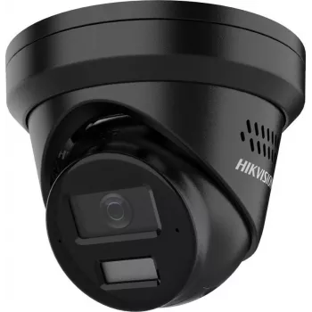 Hikvision 8 MP 4K UHD kupolinė tinklo kamera su AcuSense ir Smart Hybrid Light, 2,8 mm fiksuoto židinio objektyvas, juoda