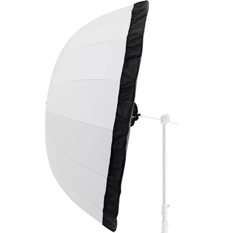 Godox DPU-130BS sidabrinis/juodas atšvaitinis audinys paraboliniam skėčiui