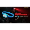 Nitecore UT27 MB 800 liumenų dvigubo spindulio priekinė lemputė su raudona šviesa