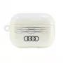 Audi IML Geometric Pattern AirPods Pro 2 dėklas baltas