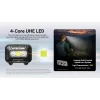 NITECORE HA13 (2026) RGB žibintuvėlis ant galvos 350lm