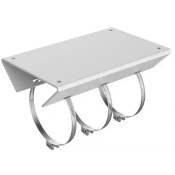 Hikvision DS-1684ZJ vertikalaus stulpo laikiklio adapteris PTZ kupolinėms kameroms, baltas