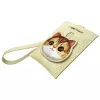 Nimmy Big EyedPet 2.0 Cat Card Wallet Khaki