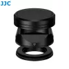 JJC LH-JXF23F28 objektyvo gaubtas ir dangtelio rinkinys, skirtas Fujifilm XF 23mm/27mm F2.8 R WR – juodas