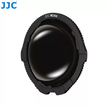 JJC 2 vnt. ND64 neutralaus tankio filtrai, skirti Insta360 X3 – 6 pakopų šviesos slopinimas, grūdintas stiklas, daugiasluoksnė danga