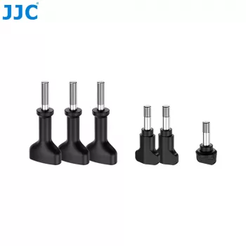 JJC SK-6 M5 nykščiai varžtai veiksmo kameroms (6 vnt., juodi)
