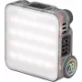 Zhiyun M20 RGB LED papildoma šviesa, 20W, 2700K-6500K CCT, HSI spalvų režimai, OLED ekranas, magnetinė nugara, USB-C PD įkrovimas