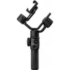 Zhiyun Smooth 5S AI išmaniojo telefono gimbals su magnetiniu papildomu apšvietimu, 3 ašių stabilizatoriumi, 300g keliamoji galia, juoda
