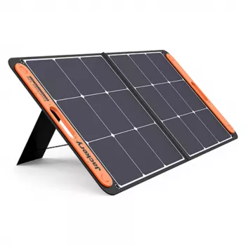 Jackery SolarSaga 100W monokristalinė sulankstoma saulės baterija su USB-C ir USB-A išvestimis