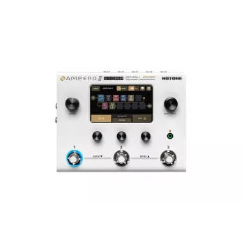 Hotone Ampero II Stomp daugiaefektis gitaros procesorius su jutikliniu ekranu, modeliavimu, IR, looperiu, USB garso sąsaja, MIDI ir 300 presetų