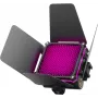 Zhiyun M20C COMBO RGB LED apšvietimo lemputė su magnetiniu laikikliu, 20W, 2700K-6500K, CRI≥95, OLED ekranu, Bluetooth valdymu, mini trikojis, difuzorius, grotelės, laikymo krepšys