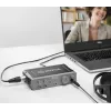 BOYA BY-AM1 2 kanalų USB-C garso sąsaja su XLR/TRS įėjimais, +48V fantominiu maitinimu ir tiesioginiu monitoravimu