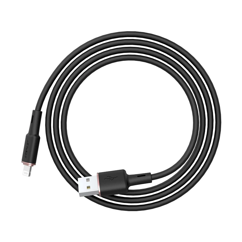 ACEFAST MFI sertifikuotas USB-A į Lightning laidas 1,2 m juodas (C2-02)
