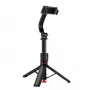 ACEFAST E42 Selfie Stik su Automatiniu Stovu ir Bluetooth Pulteliu, 1,05 m, Juodas