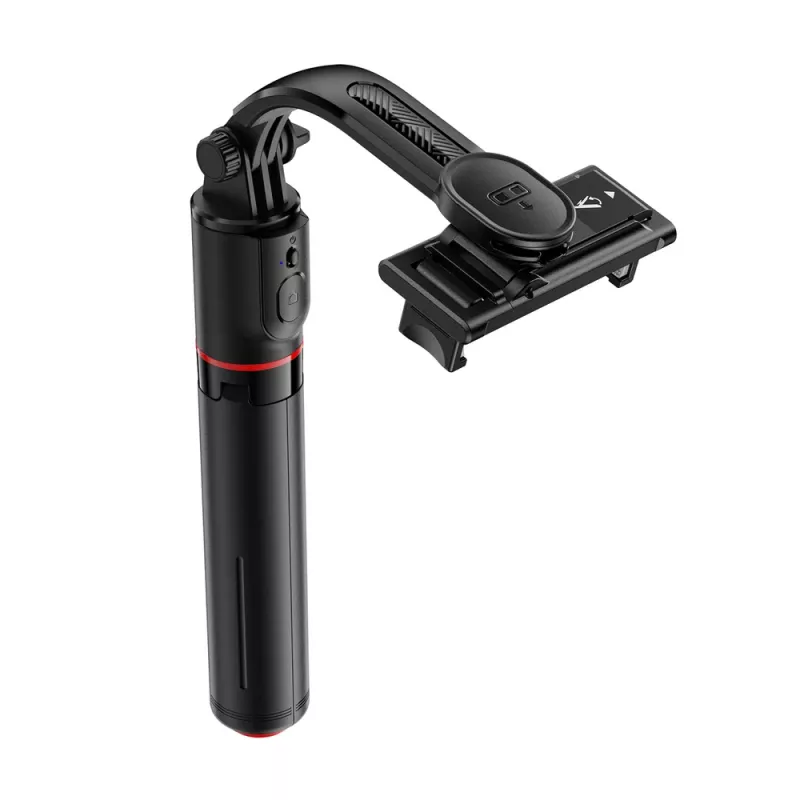 ACEFAST E42 Selfie Stik su Automatiniu Stovu ir Bluetooth Pulteliu, 1,05 m, Juodas