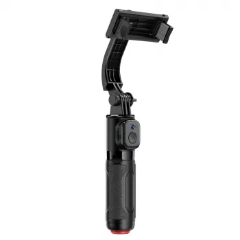 ACEFAST E42 Selfie lazdelė su trikojais ir Bluetooth nuotolinio valdymo pulteliu, 63 cm, juoda