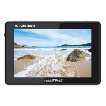 FEELWORLD LUT7 7 colių 2200nit 1920x1200 jutiklinis 4K HDMI lauko monitorius su 3D LUT, HDR, Waveform, Dual NP-F