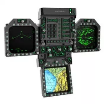 Moza Racing FMP18 Panel Bundle – 18 įėjimų sim lenktynių valdymo pultas su RGB apšvietimu