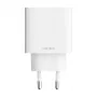 Cuktech A19 30W GaN sieninis įkroviklis USB-A + USB-C - baltas