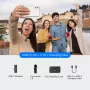 BOYA BY-V4U USB-C belaidė užsegama mikrofono sistema
