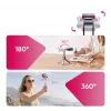 ULANZI MA37 Magnetinis mini trikojis su rankena, skirtas DJI Osmo Action 6 Nano Arca-Swiss, pilka
