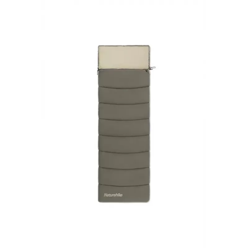 Naturehike LD250 Envelope pūkų miegmaišis Armijos žalia