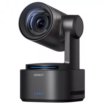 OBSBOT Tail 2 PowerUp Combo 4K AI sekimo PTZ konferencinė kamera su NDI|HX3, dviem mikrofonais ir gestų valdymu