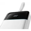 CUKTECH LPB252N 120W 25000mAh Power Bank su įmontuotu USB-C laidu - Baltas