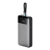 CUKTECH LPB252N 25000mAh 120W Power Bank su įmontuotu USB-C laidu, pilka