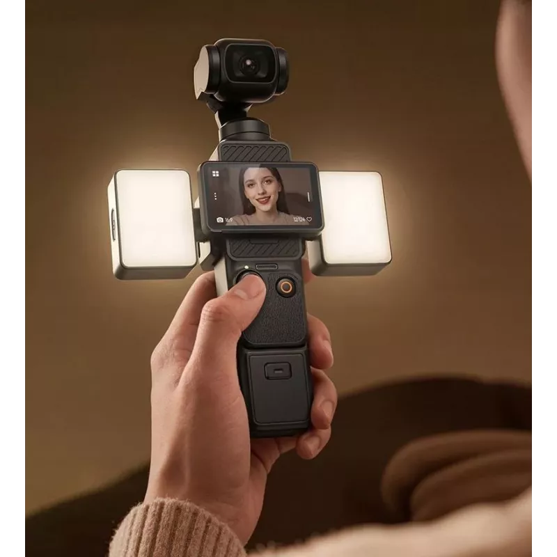 Ulanzi LM06 dviguba magnetinė LED lemputė, skirta DJI Osmo Pocket 3/4