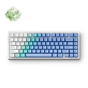MCHOSE G75-12A Tri-Mode 75% mechaninė žaidimų klaviatūra, Gasket Mount, Hot-Swappable, RGB