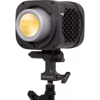 Amaran Halo 300x COB LED vaizdo šviesa su Bowens laikikliu, 2700K-6500K, programėlės valdymu