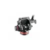 Manfrotto MVH502AH skysčio vaizdo galvutė su plokščiu pagrindu, 4kg apkrova, 75mm pagrindas, juoda