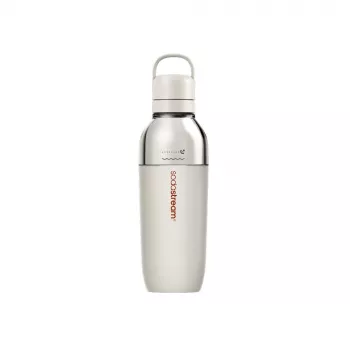 SodaStream Fizz&Go Easy Mix 700 ml smėlio spalvos gazuoto vandens butelis