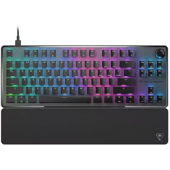 Turtle Beach Vulcan II TKL Pro mechaninė žaidimų klaviatūra, juoda, linijiniai jungikliai, JAV išdėstymas