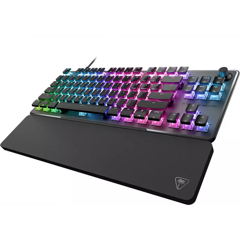 Turtle Beach Vulcan II TKL Pro mechaninė žaidimų klaviatūra, juoda, linijiniai jungikliai, JAV išdėstymas