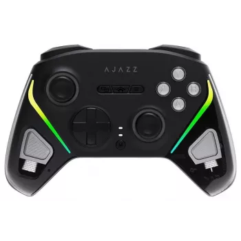 AJAZZ GP100-B belaidis RGB valdiklis, skirtas Switch/PC/iOS/Android – juodas