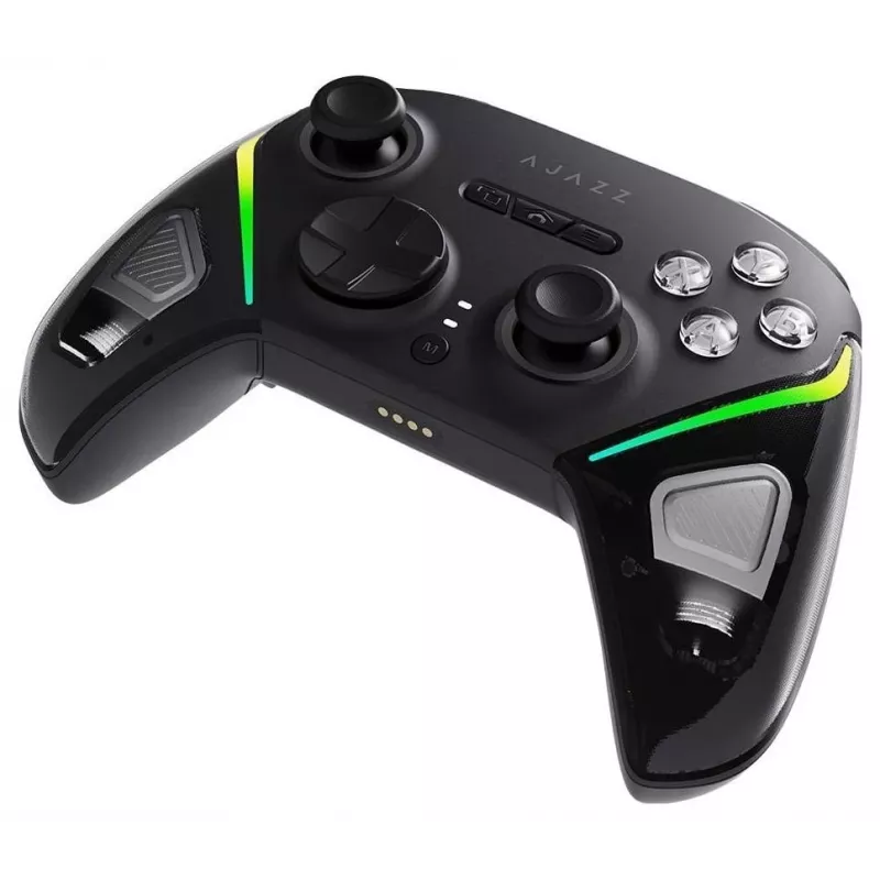 AJAZZ GP100-B belaidis RGB valdiklis, skirtas Switch/PC/iOS/Android – juodas