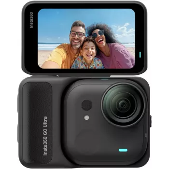 Insta360 GO Ultra Cycling Bundle veiksmo kamera, juoda (CINSABEA-GOULTRA-CYCLE-BLK)