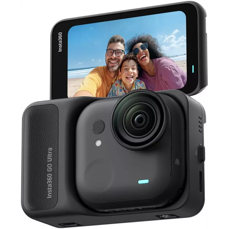 Insta360 GO Ultra Cycling Bundle veiksmo kamera, juoda (CINSABEA-GOULTRA-CYCLE-BLK)