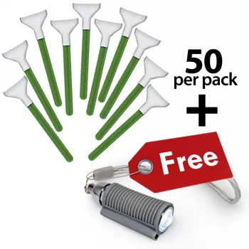 Visible Dust MXD100 Green 1.0x Vswabs valymo įklotai APS-C sensoriui, 50 vnt.