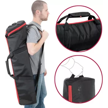 Manfrotto MB MBAG90PN paminkštintas trikojo dėklas 90 cm, juodas