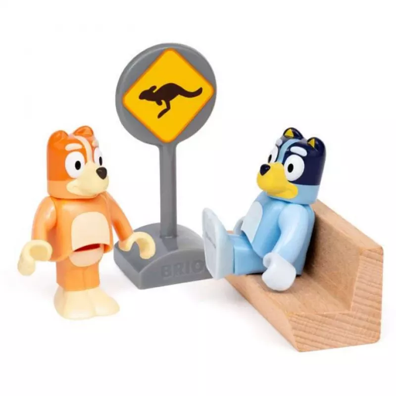 RAVENSBURGER World - Bluey Travel Train traukinukų rinkinys