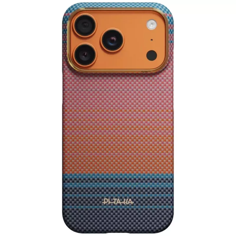 PITAKA Edge Case California Dream 04 Sunset, skirta iPhone 17 Pro
