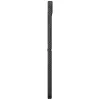 PITAKA Edge Case Samsung Galaxy Z Flip5 - juodos/pilkos spalvos aramidinio pluošto plonas uždedamas dėklas su MagSafe suderinamumu
