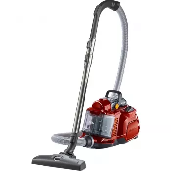 AEG LX7-2-CR-A bekamaris cikloninis dulkių siurblys, 750 W, Chili Red/Black
