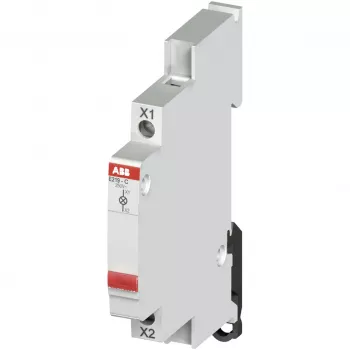 ABB Pilot Light 12-48 V AC/DC raudonas LED 2CCA703422R0001